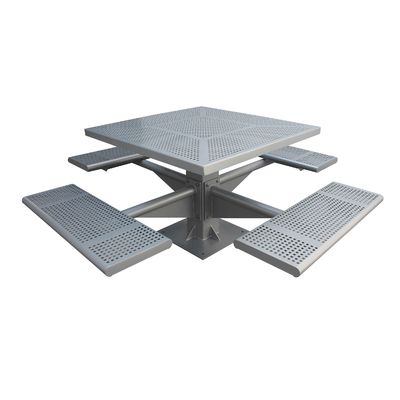 Gavin outdoor amusement park products metal garden outdoor table setting table outdoor garden for playground street and